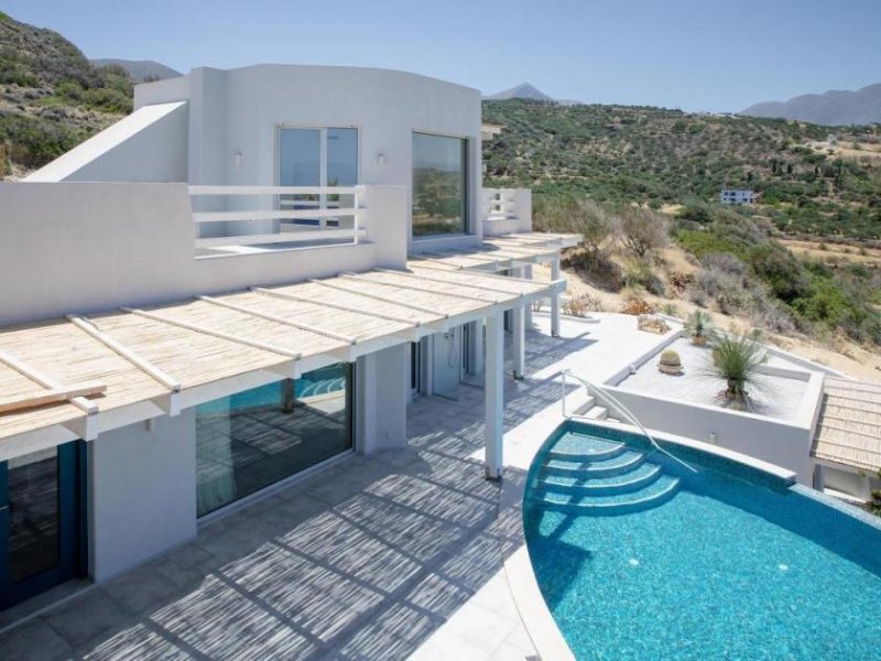 Mochlos Kreta, Mochlos: Luxuriöse 5-Zimmer-Residenz mit herrlichem Meerblick zu verkaufen Haus kaufen